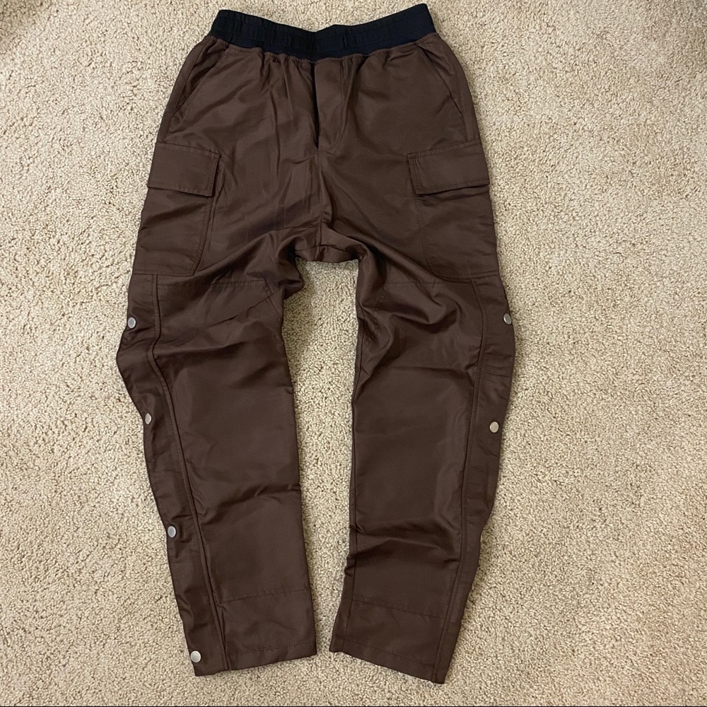 Men’s Nylon Cargo Snap Pants